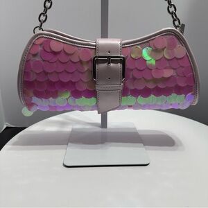 NWOT Pink Sequin Sugar Thrillz Bag Y2K